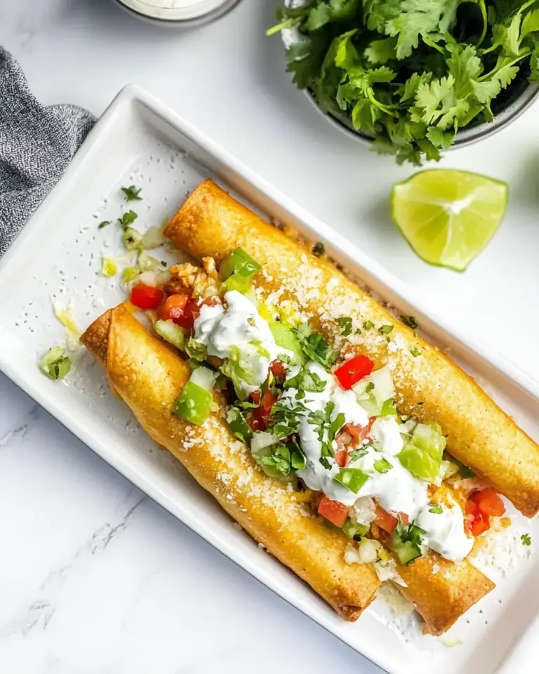 Homemade Air Fryer Chicken Taquitos photo