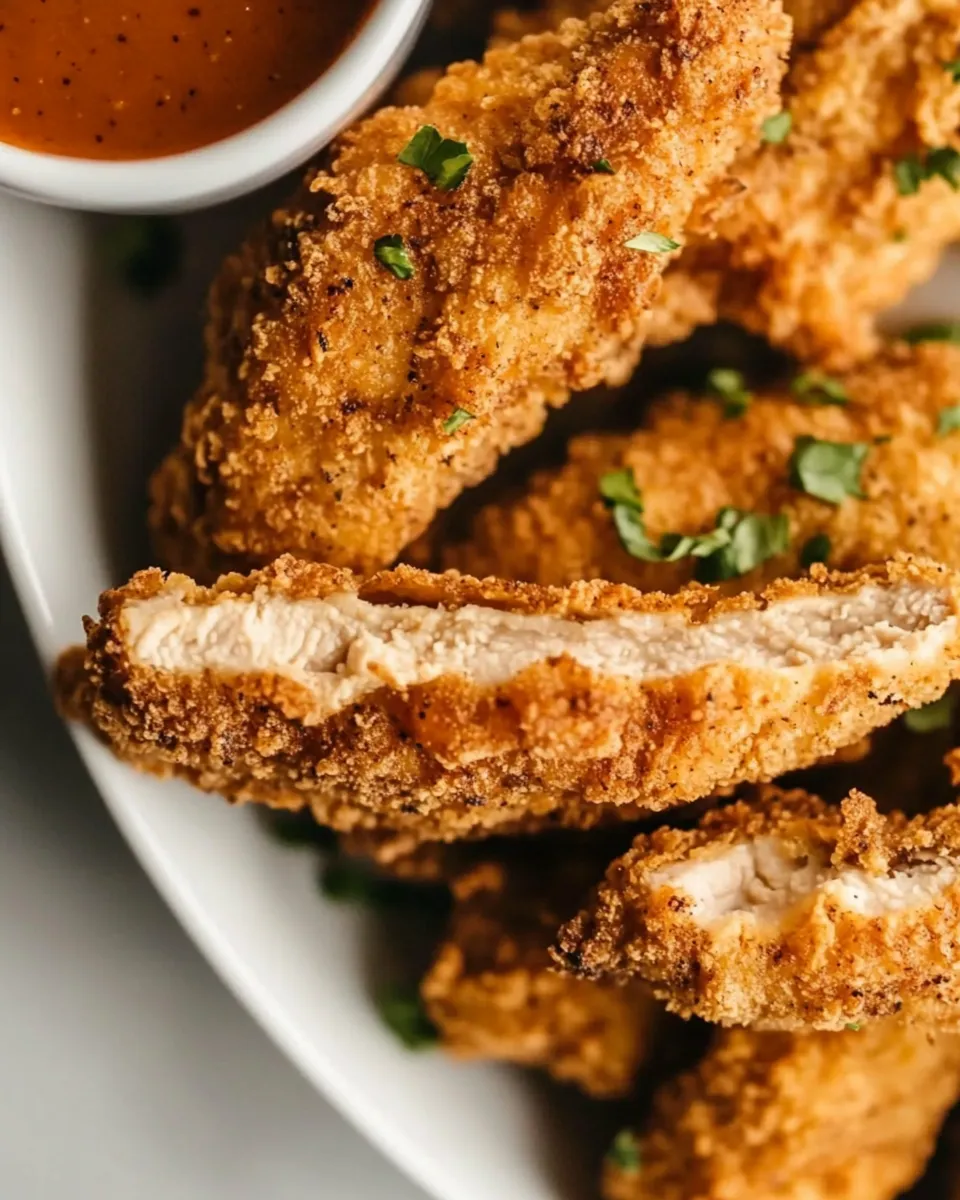 Classic Air Fryer Chicken Tenders Recipe image