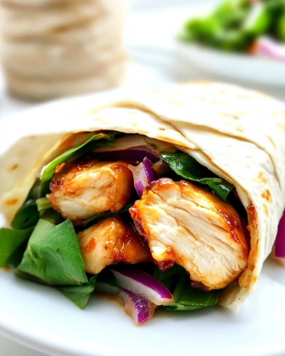 Delicious Air Fryer Chicken Wraps recipe photo