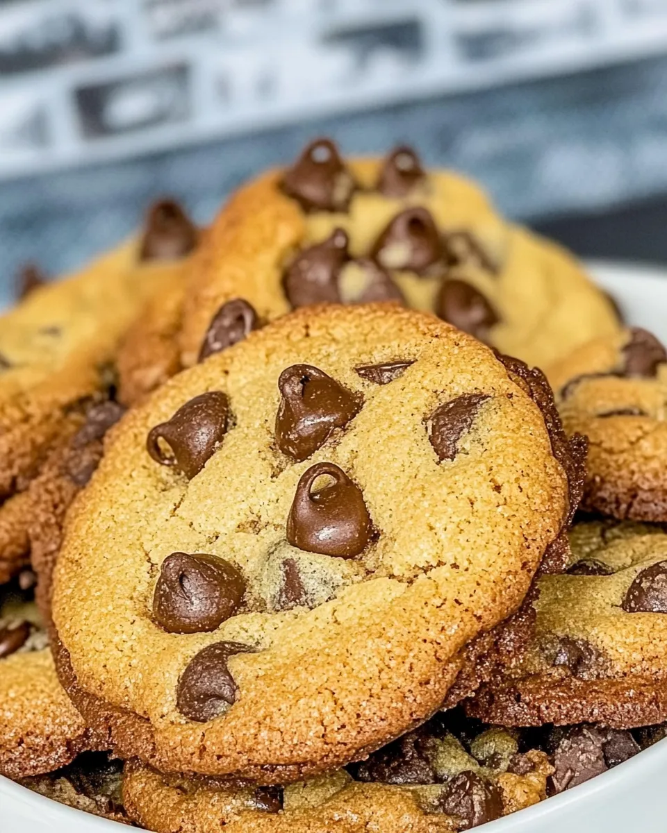 Delicious Air Fryer Chocolate Chip Cookies (SOFTEST-EVER) shot