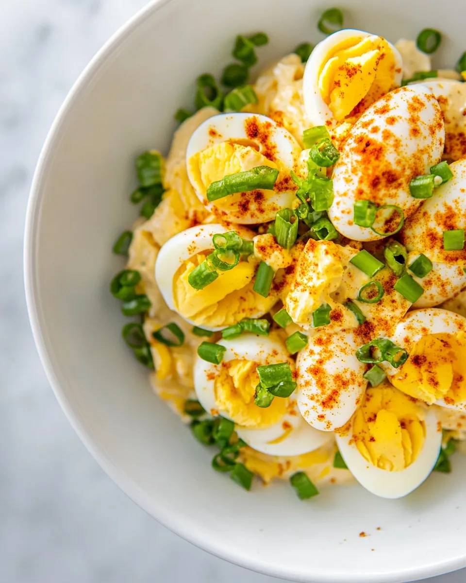 Easy Air Fryer Egg Salad recipe photo