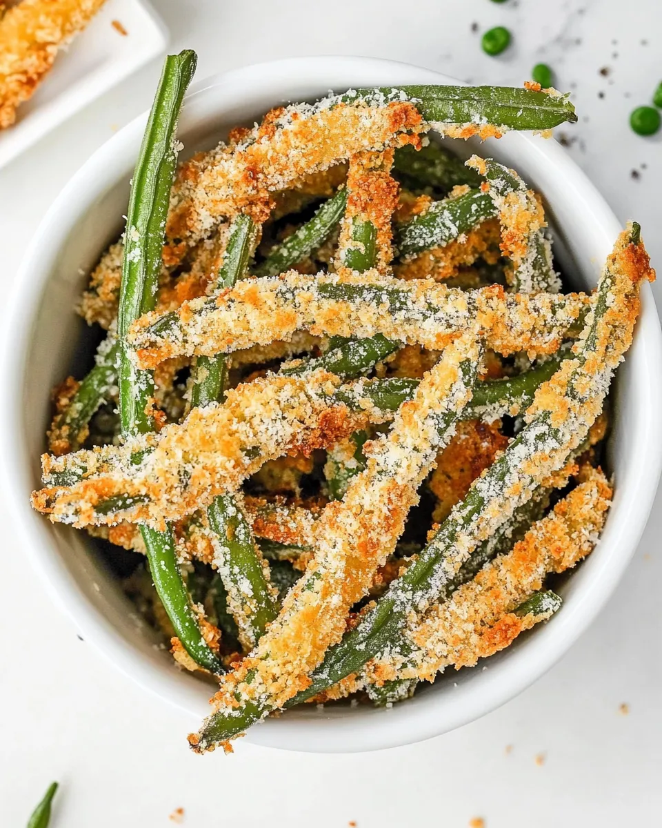 Classic Air Fryer Fried Green Beans image