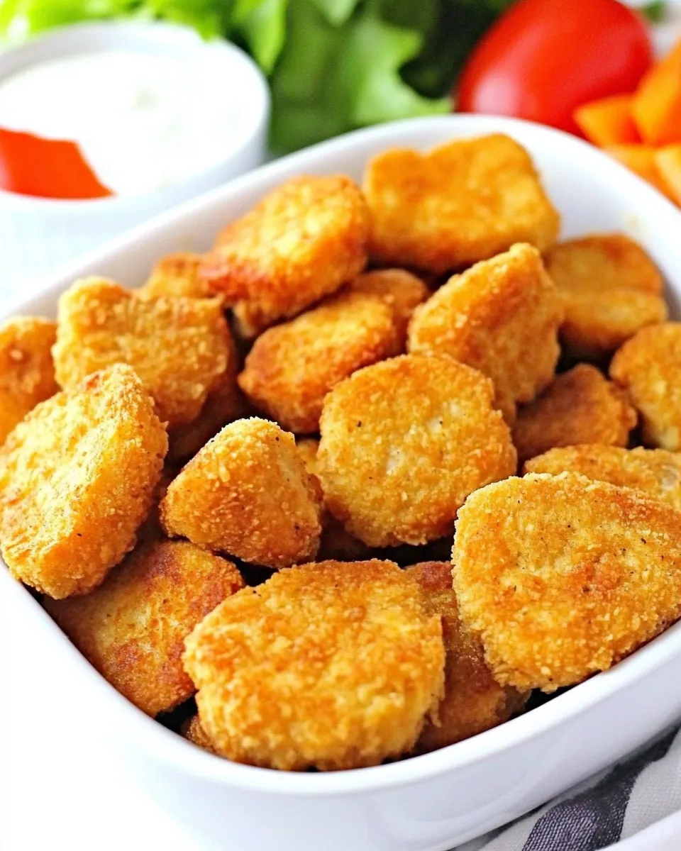 Delicious Air Fryer Frozen Chicken Nuggets image