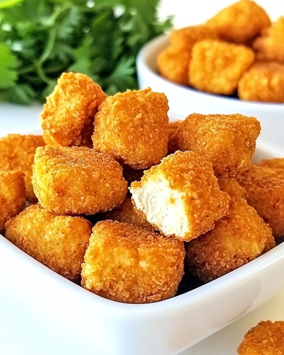 Quick Air Fryer Frozen Chicken Nuggets recipe photo