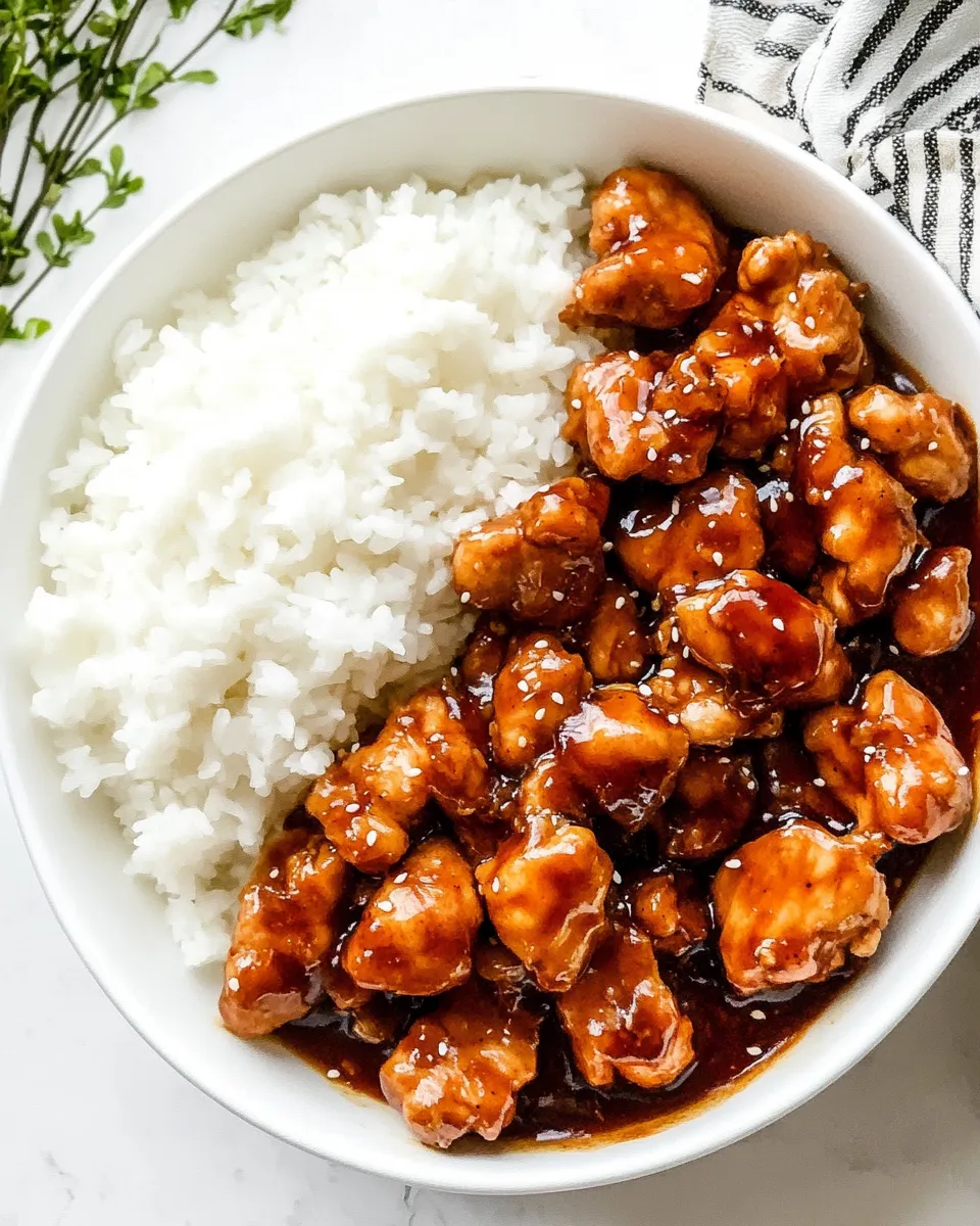Quick Air Fryer General Tsos Chicken dish photo