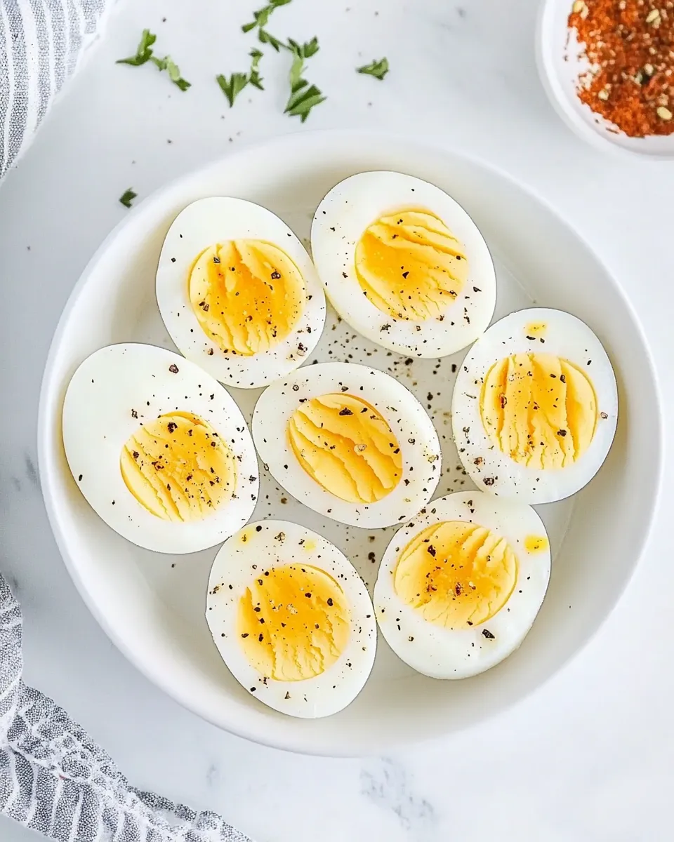 Delicious Air Fryer Hard-Boiled Eggs image