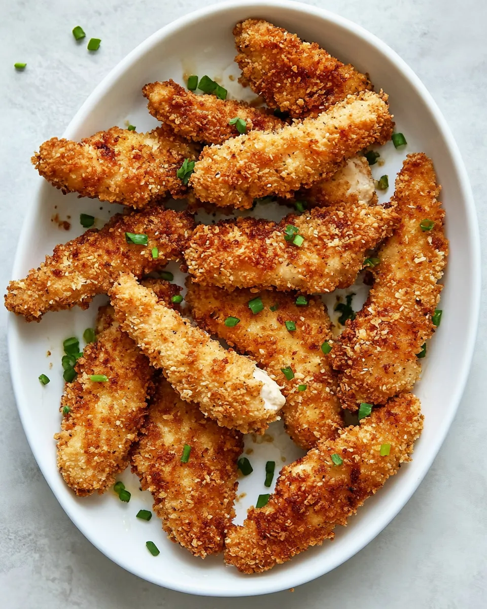 Easy Air Fryer Panko Chicken Tenders image