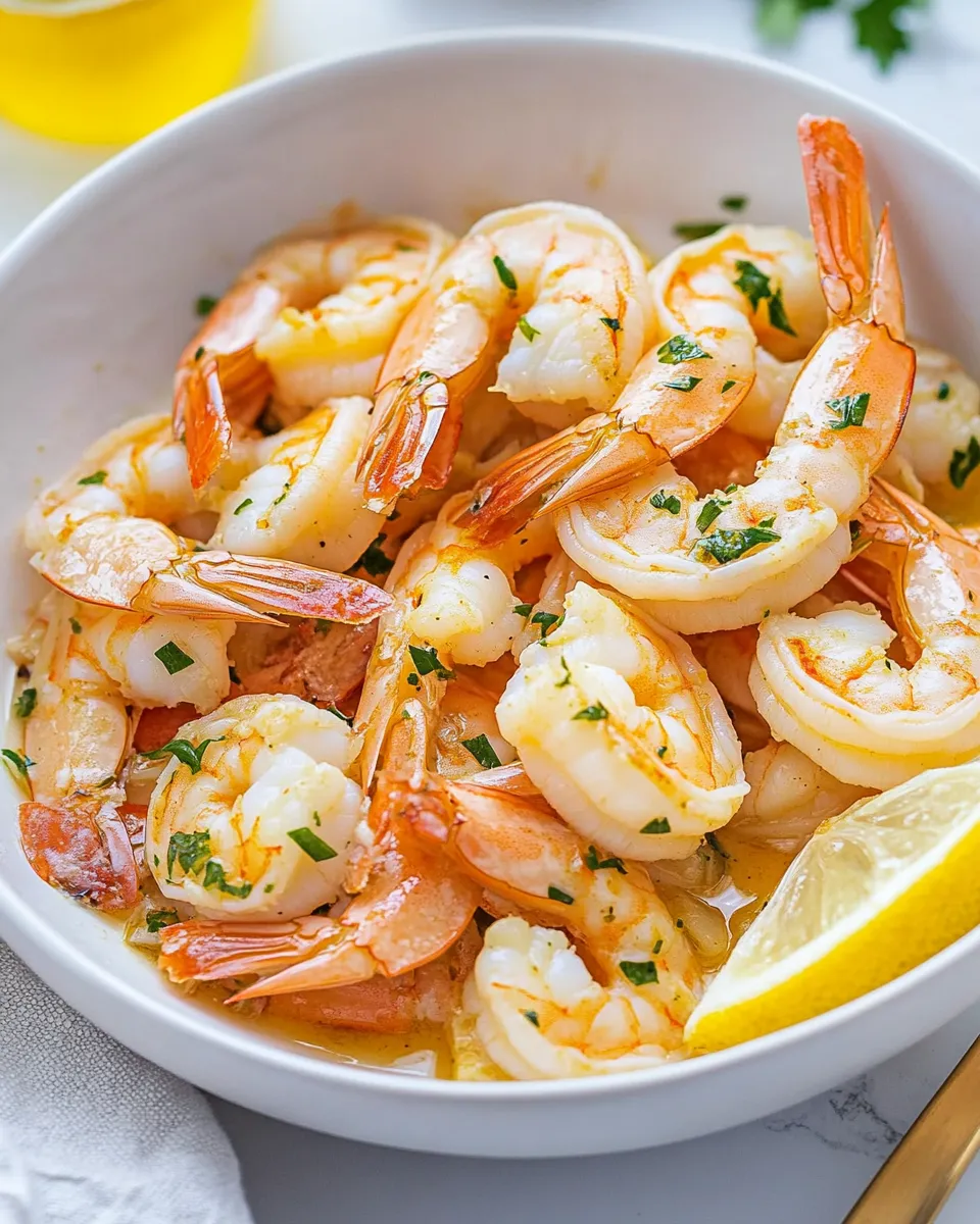 Delicious Air Fryer Shrimp with Garlic image