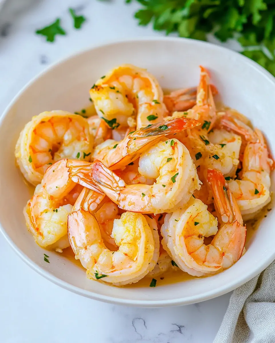 Savory Air Fryer Shrimp with Garlic recipe photo