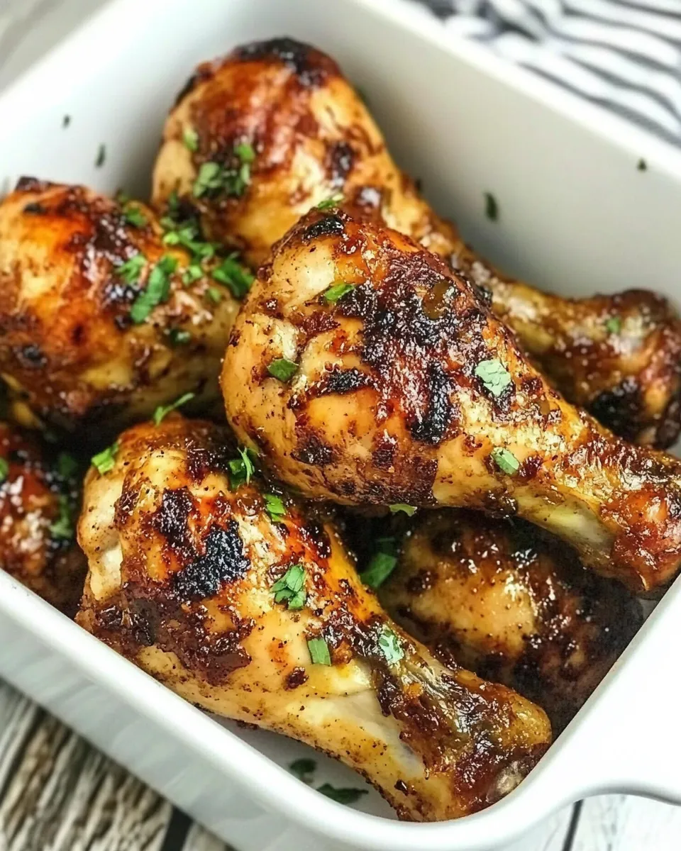 Tasty Air Fryer Spicy Chicken Drumsticks shot