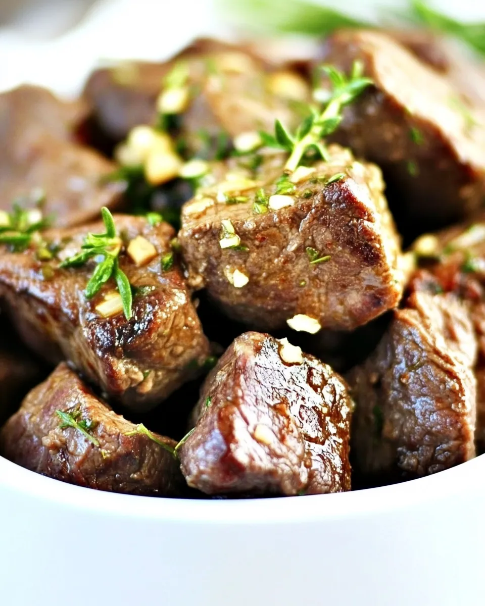 Easy Air Fryer Steak Bites photo