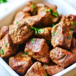 Easy Air Fryer Steak Bites Recipe photo