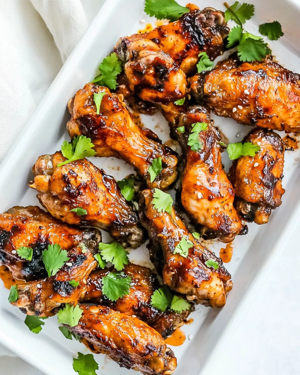 Easy Air Fryer Thai Chicken Wings photo
