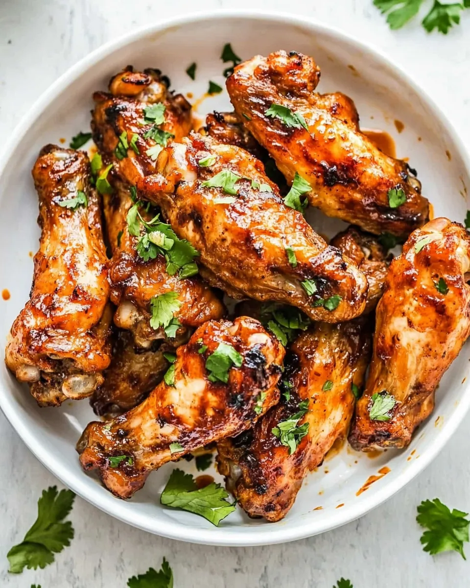Delicious Air Fryer Thai Chicken Wings image
