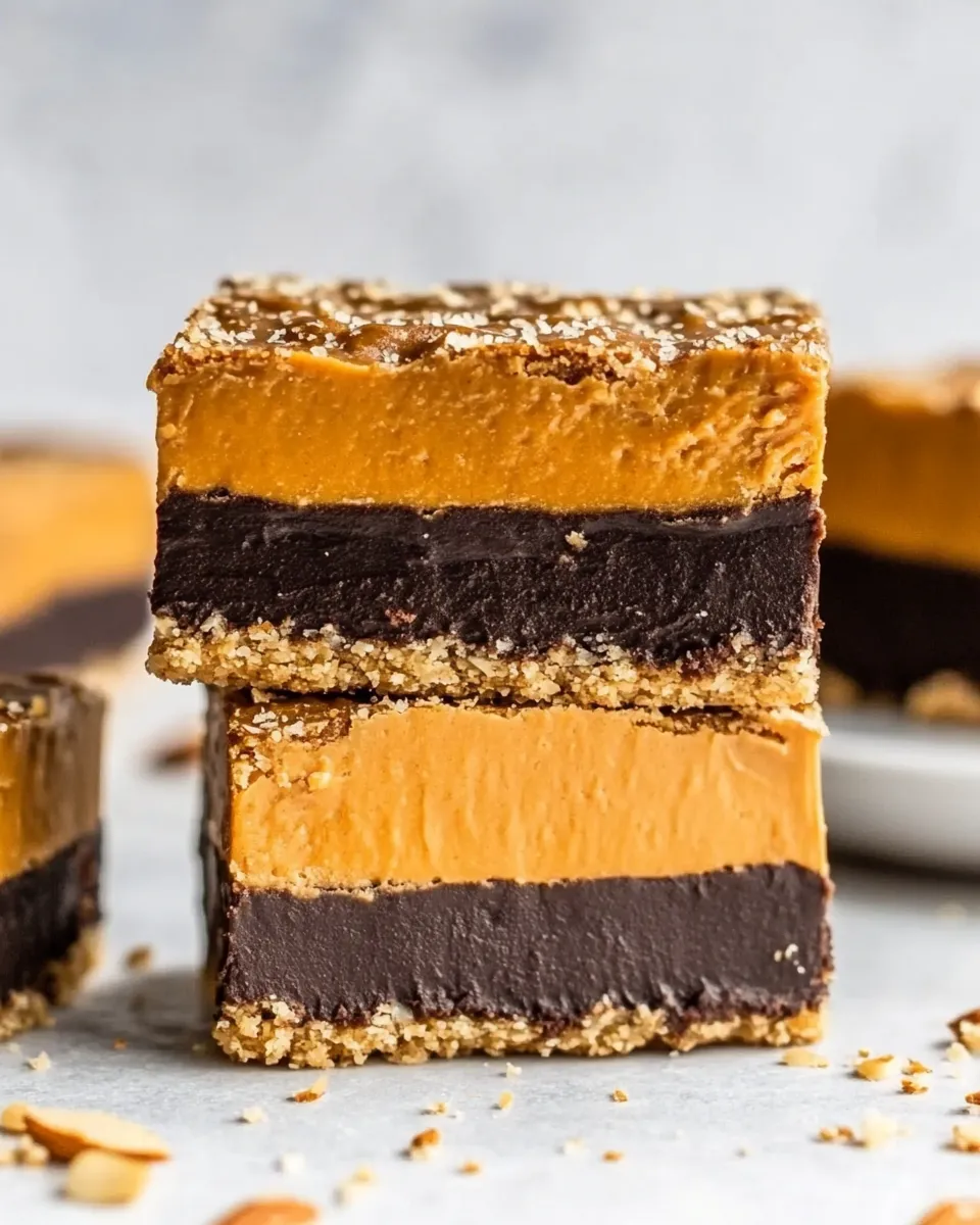 Homemade Almond Butter Bars (No-Bake) recipe photo