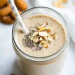 Homemade Almond Butter Chia Smoothie photo