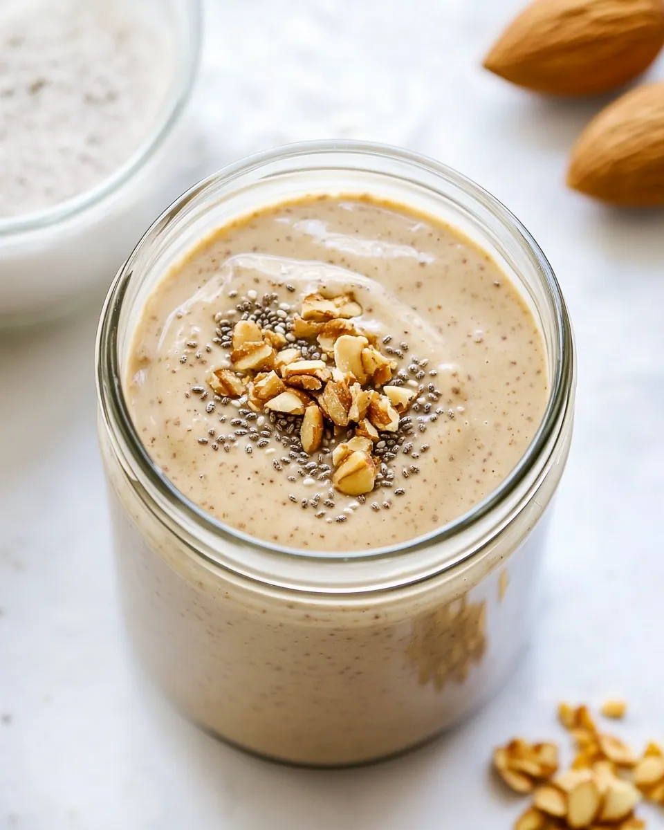 Classic Almond Butter Chia Smoothie image