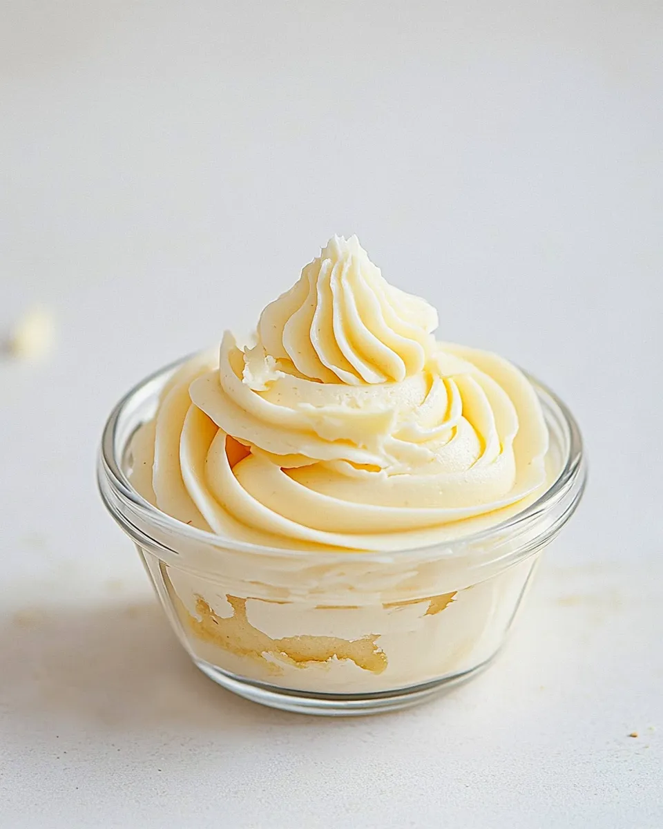 Classic Almond Buttercream Frosting Recipe image