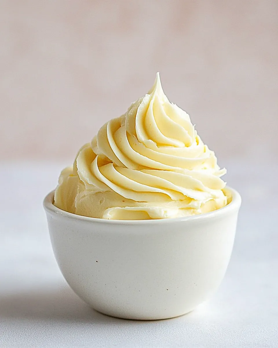 Easy Almond Buttercream Frosting Recipe shot