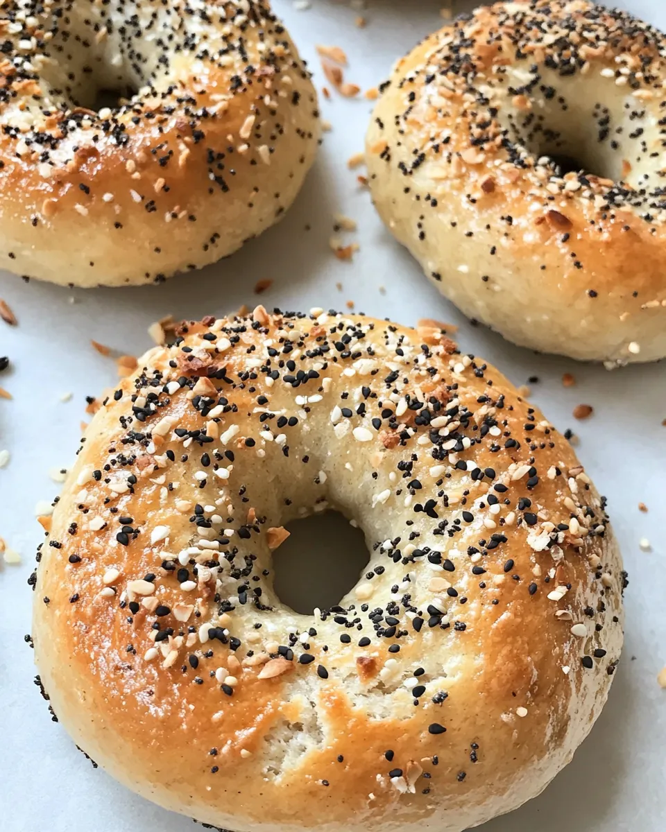 Homemade Almond Flour Bagels photo