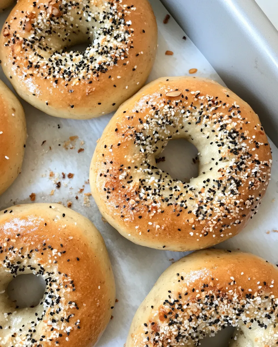 Easy Almond Flour Bagels recipe photo