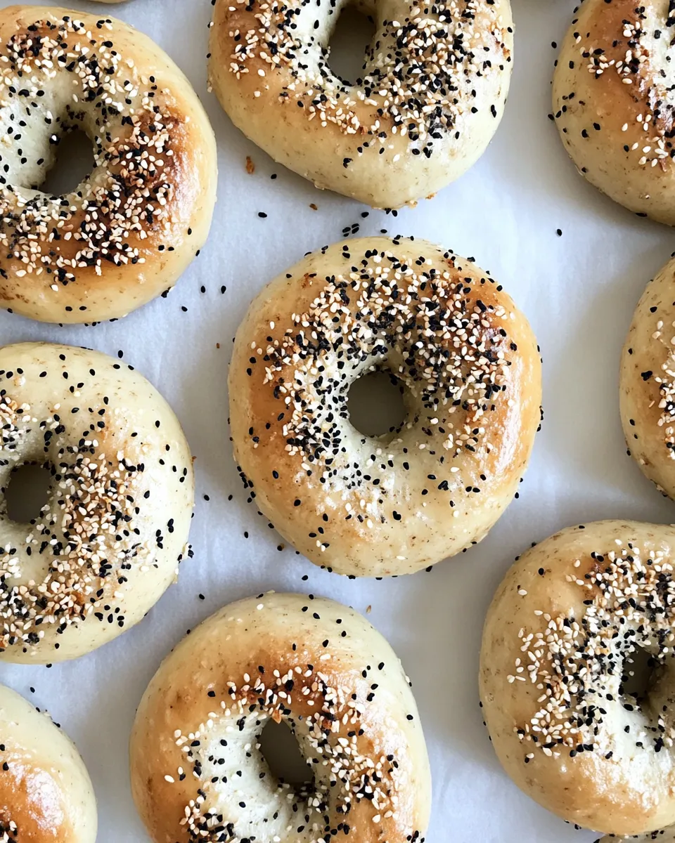 Delicious Almond Flour Bagels shot