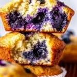 Homemade Almond Flour Blueberry Muffins photo