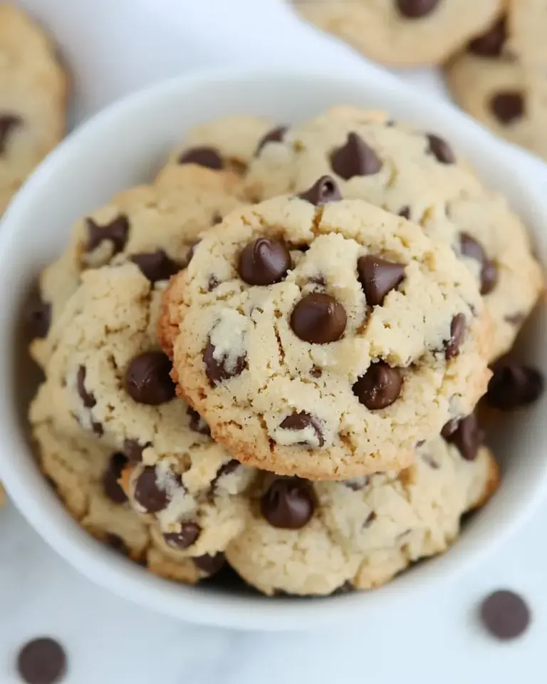 Homemade Almond Flour Chocolate Chip Cookies Recipe photo