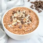 Homemade Almond Joy Overnight Oats photo