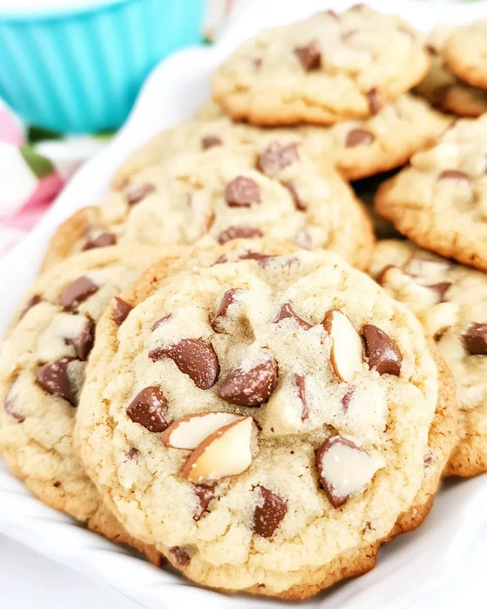 Homemade Almond Joy Pudding Cookies photo