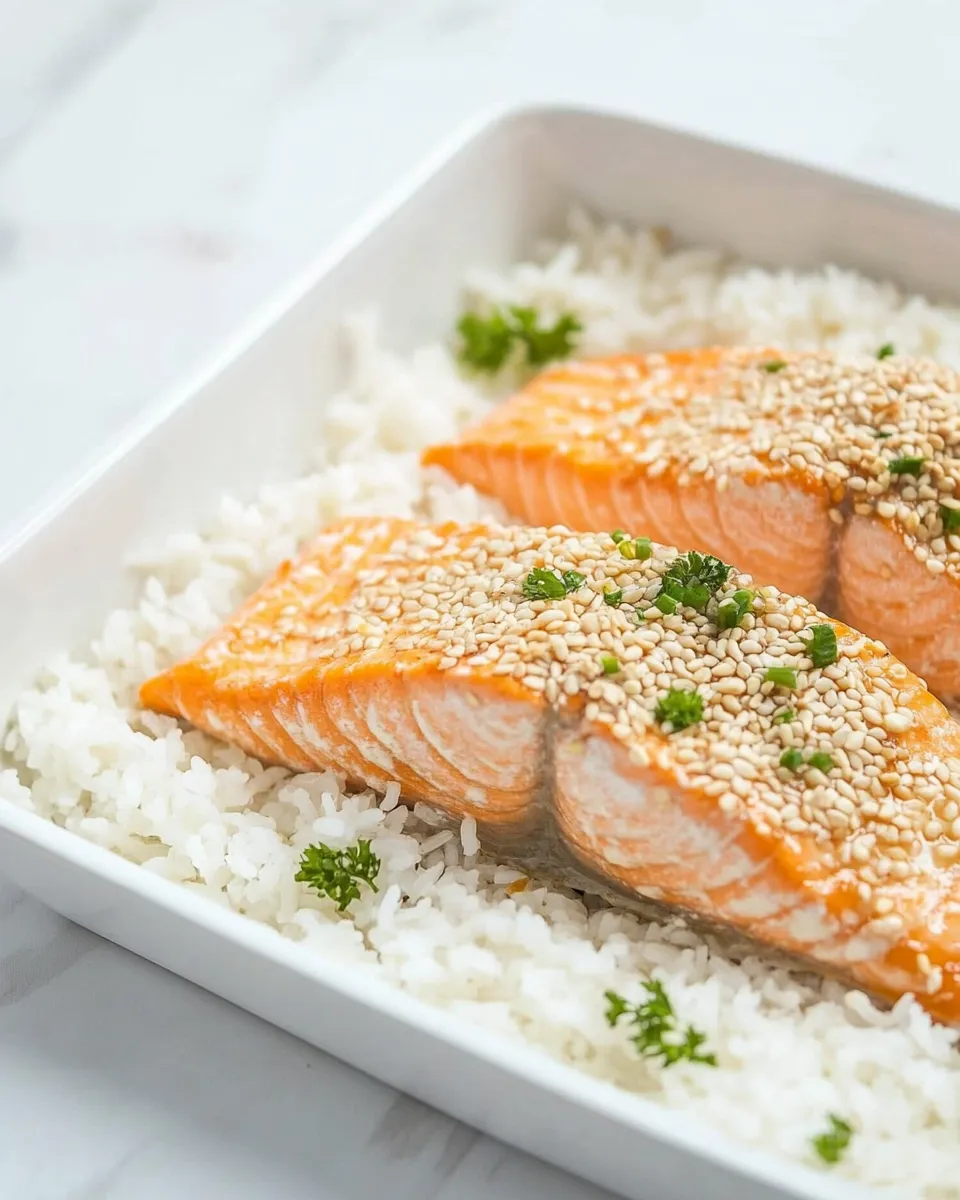 Easy Asian Baked Salmon Recipe photo