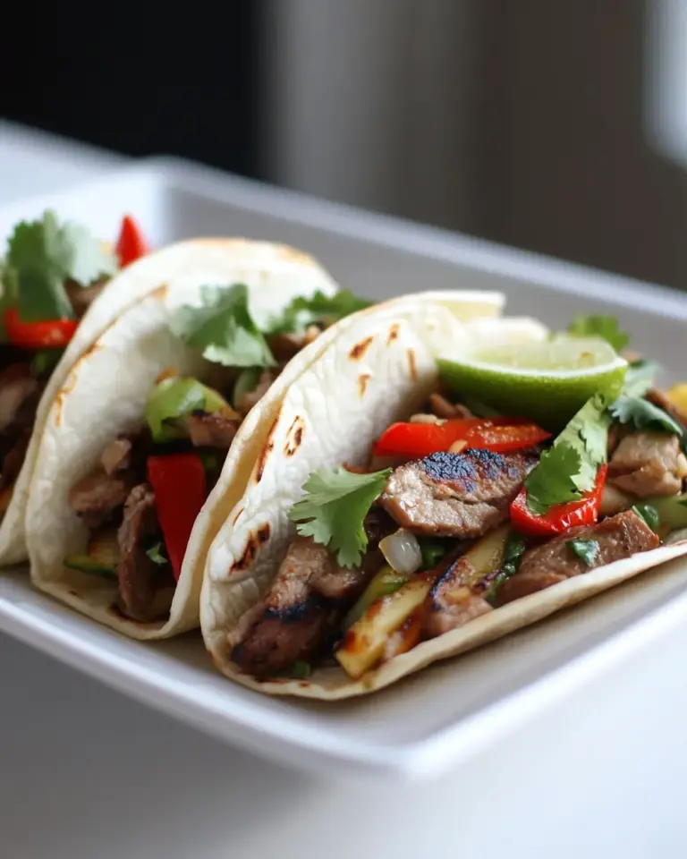 Homemade Asian Tacos recipe photo