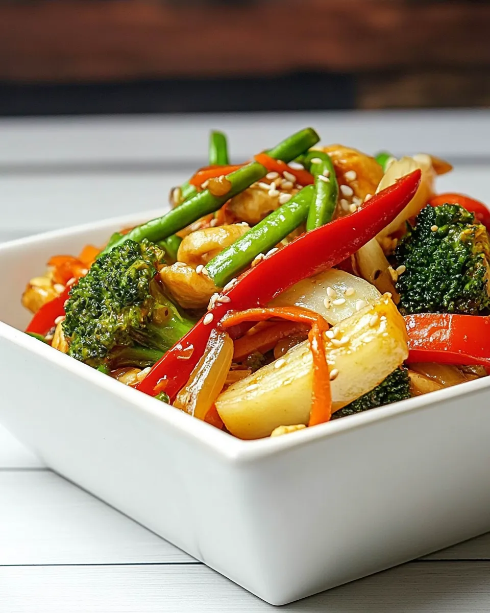 Easy Asian Vegetable Stir Fry recipe photo