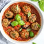 Homemade Aubergine Meatballs photo