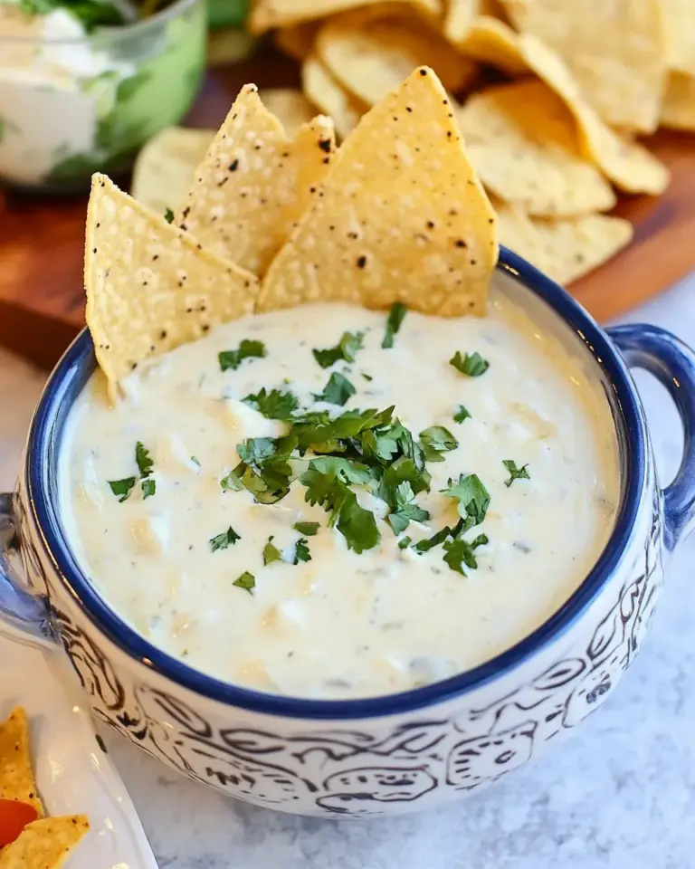 Homemade Authentic Restaurant-Style White Queso Dip (Queso Blanco) photo