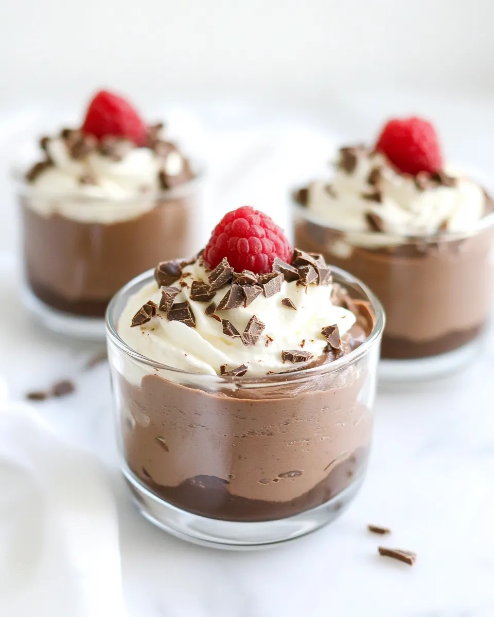 Delicious Avocado Chocolate Mousse image