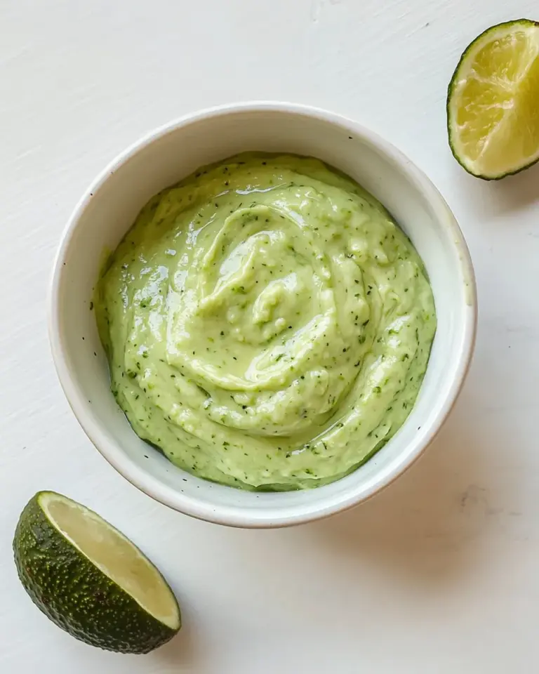 Homemade Avocado Sauce photo
