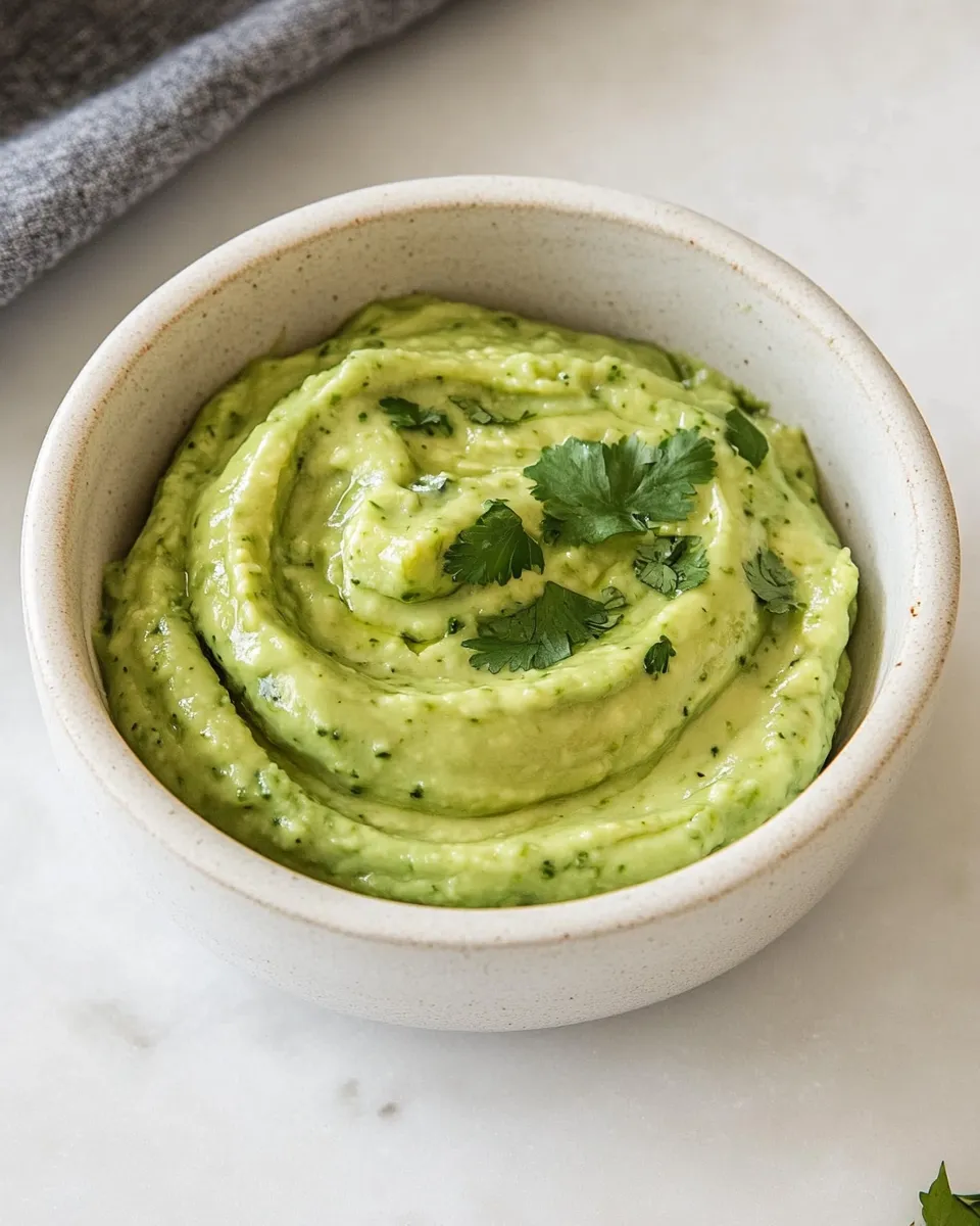 Easy Avocado Sauce recipe photo