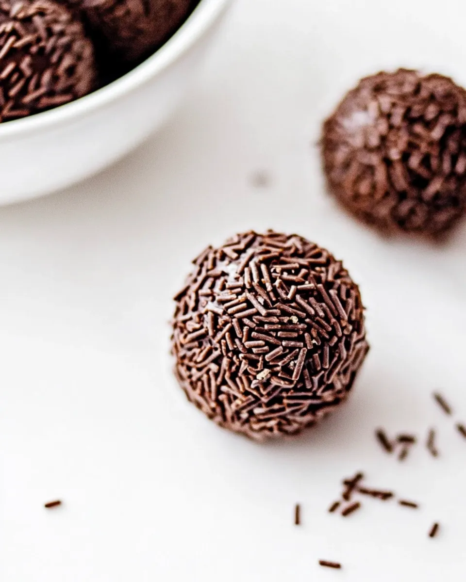 Delicious BEST Brigadeiros shot