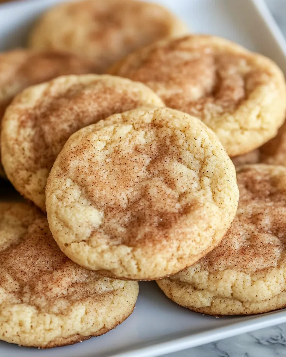Easy BEST Snickerdoodle Cookies Recipe shot