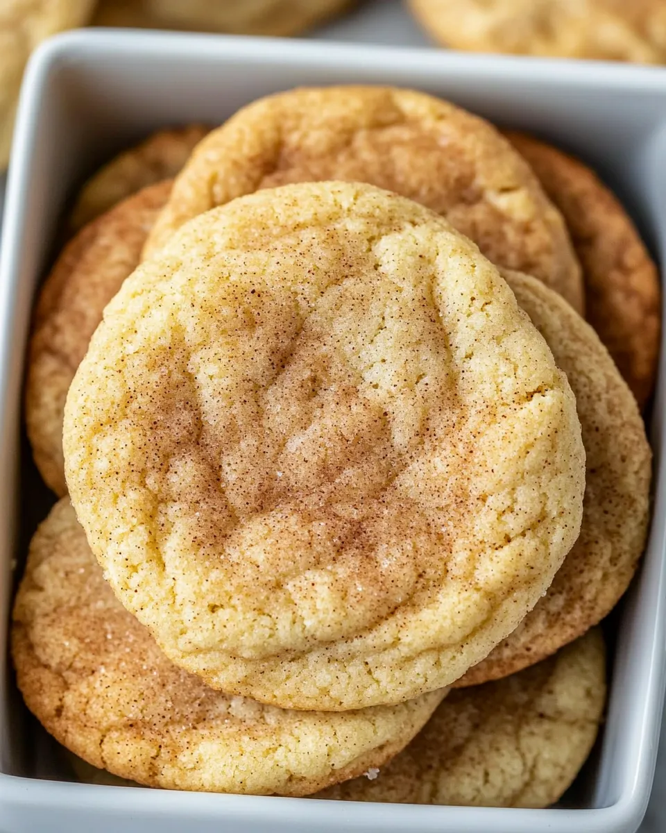 Delicious BEST Snickerdoodle Cookies Recipe dish photo
