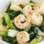 Homemade Baby Bok Choy with Shrimp photo