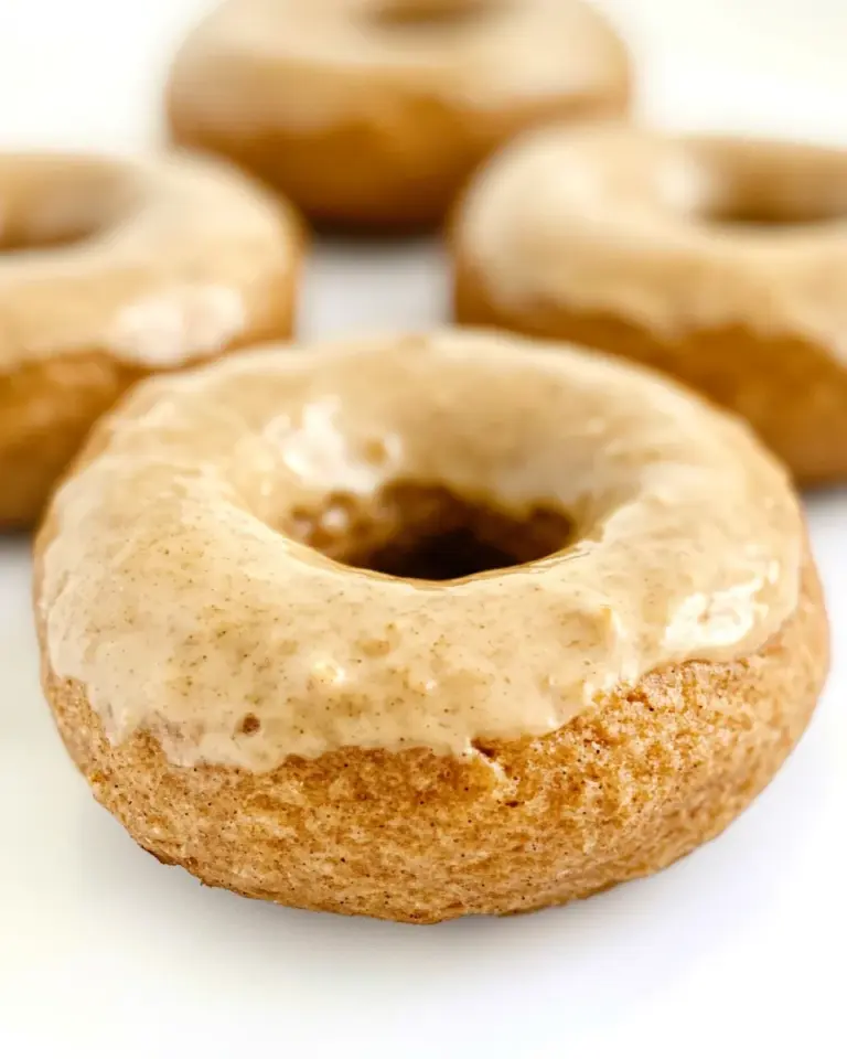 Homemade Baked Banana Bread Donuts photo