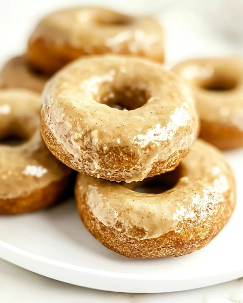 Classic Baked Banana Bread Donuts image
