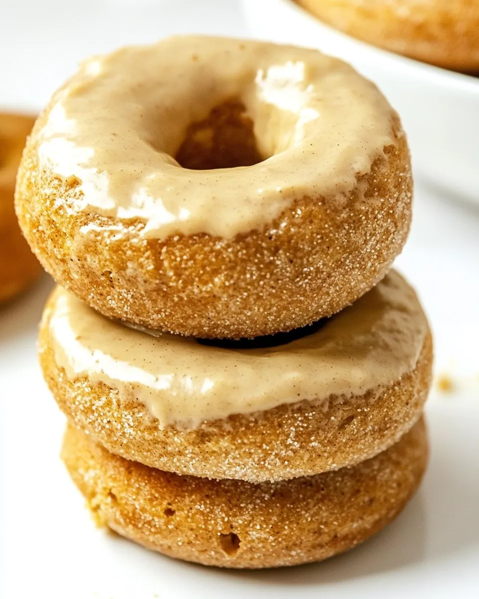 Easy Baked Banana Bread Donuts recipe photo