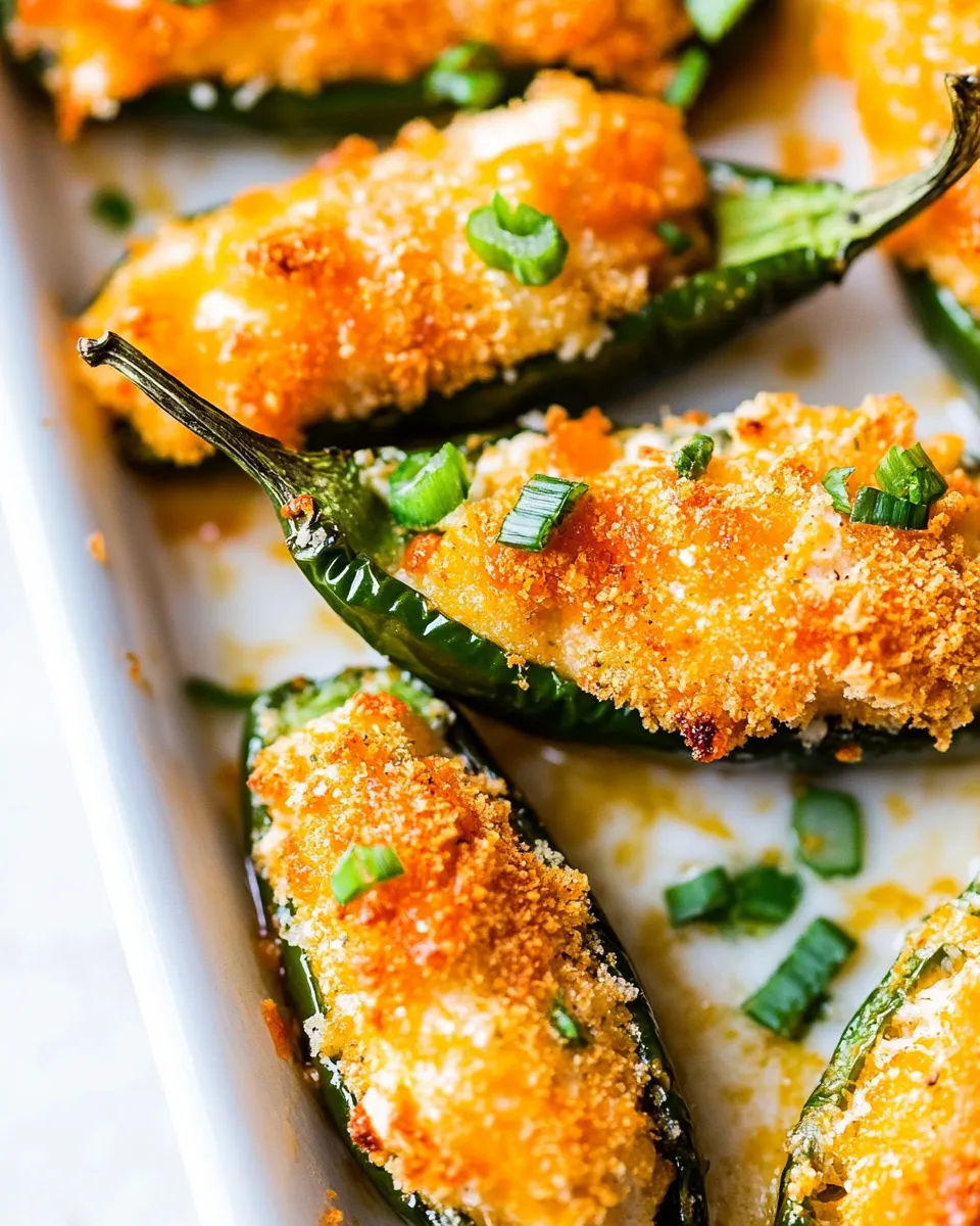 Classic Baked Buffalo Chicken Jalapeo Poppers image