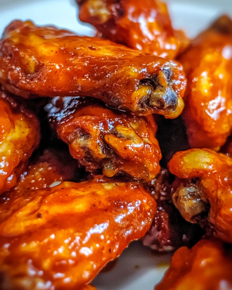 Classic Baked Buffalo Wings Recipe image