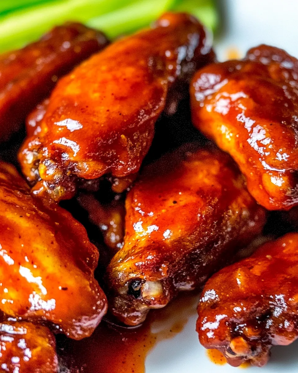 Delicious Baked Buffalo Wings Recipe dish photo