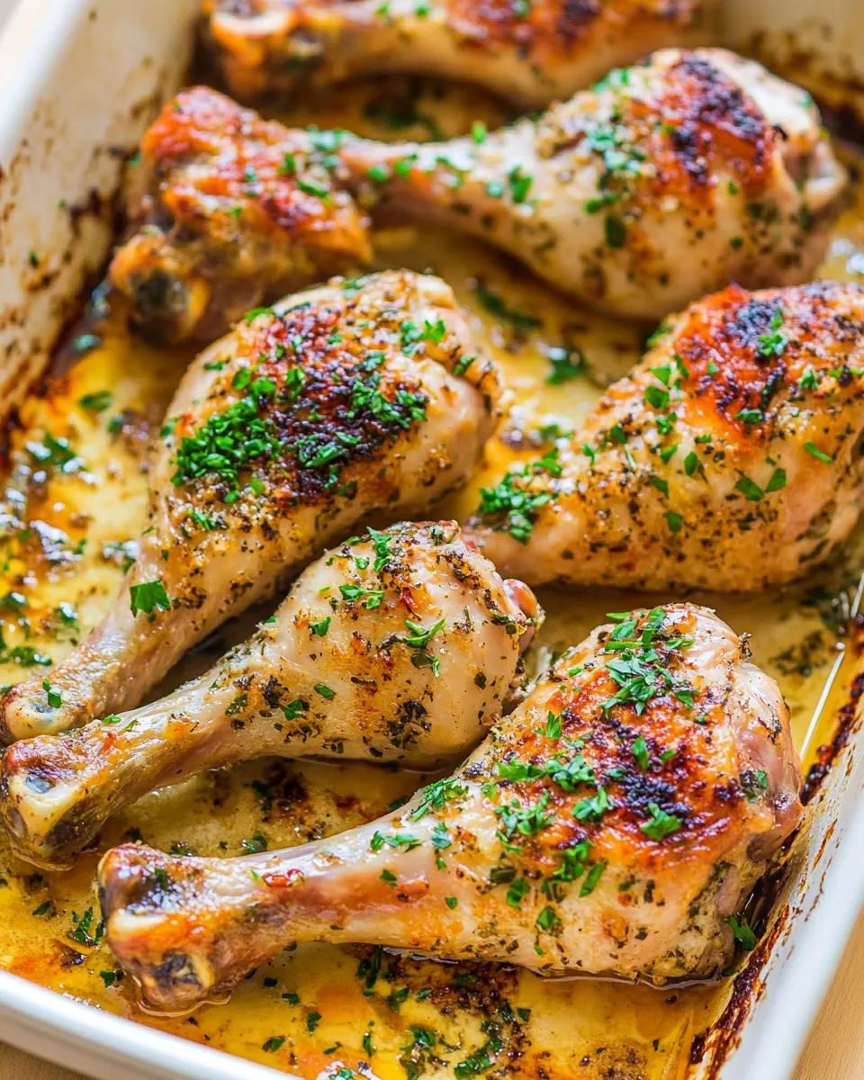 Easy Baked Chicken Legs (with Best Marinade) photo