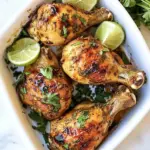 Easy Baked Chicken with Dijon and Lime photo